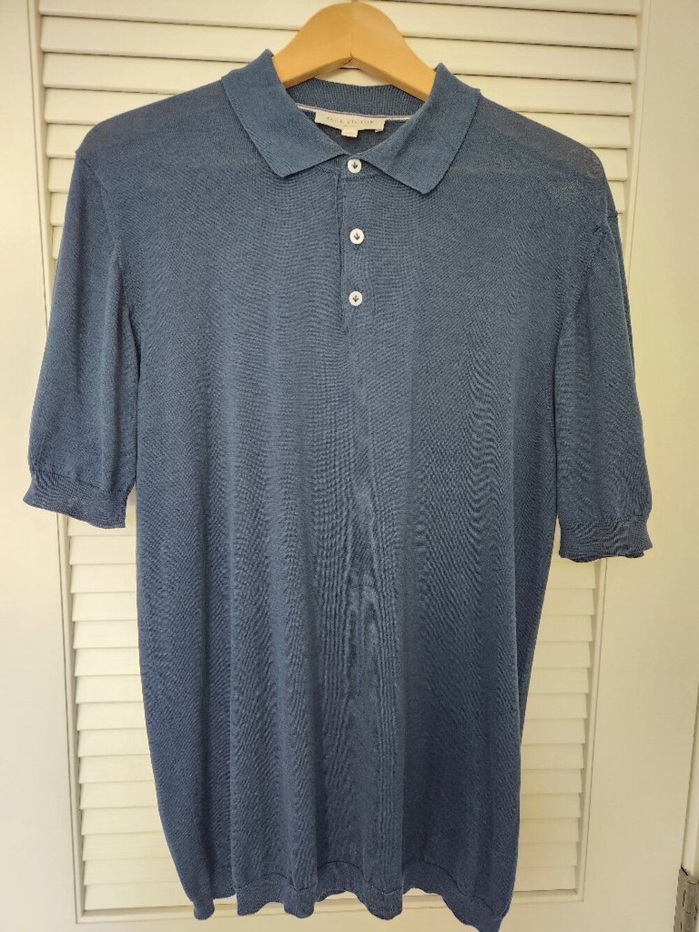 Jack Victor Organic Cotton & Silk Polo - Large